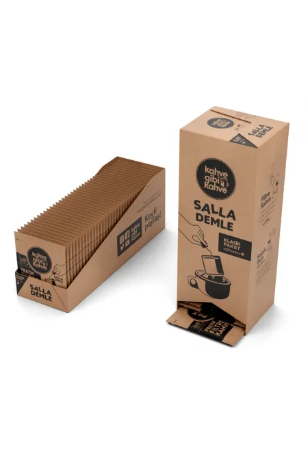 36’lı Pratik Filtre Kahve – Klasik Paket 36’lı Pratik Filtre Kahve – Klasik Paket