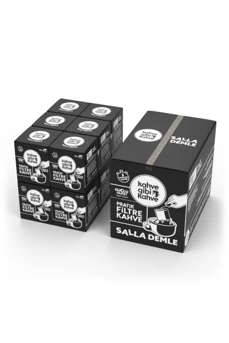 Kahve Gibi Kahve Güçlü Paket – 120’li Koli Kahve Gibi Kahve Güçlü Paket – 120’li Koli