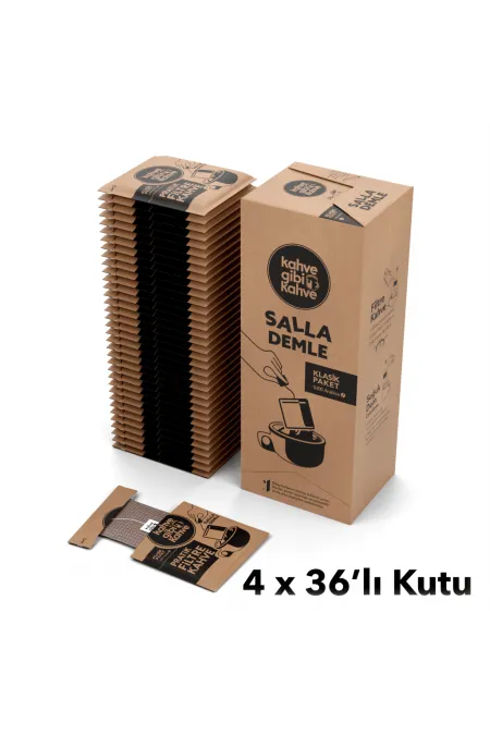 Kahve Gibi Kahve Klasik Paket – 144’lü Koli Kahve Gibi Kahve Klasik Paket – 144’lü Koli